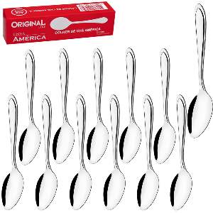 COLHER ORIGINAL DZ CHA INOX AMERICA 208