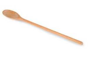 COLHER MADEIRA OVAL 30 CM  ALVES 52