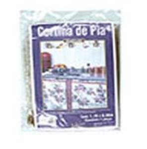 CORTINA PIA PLASTLEO ESTAMPAD 135X90 916