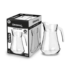 JARRA 1,6LT VIDRO ORIGINAL CRYSTAL 7550