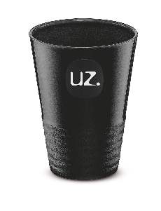 COPO 300 ML GOMADO PLUS PRETO UZ159-PR